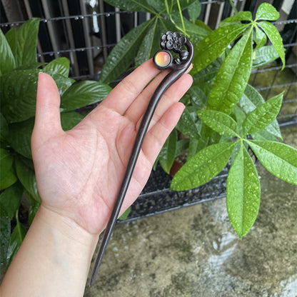 PF142 - 20cm African Blackwood Hair Sticks - Wholesale