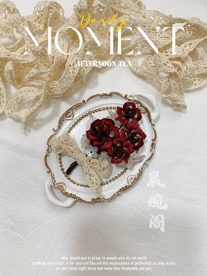 PF050 - Rose Chanhua Brooch - Wholesale