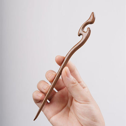 PF160 - 18cm Lacewood Hair Sticks - Wholesale