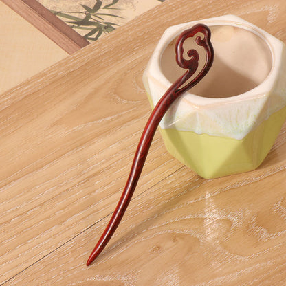 PF109 - 18cm Rosewood Hair Sticks - Wholesale