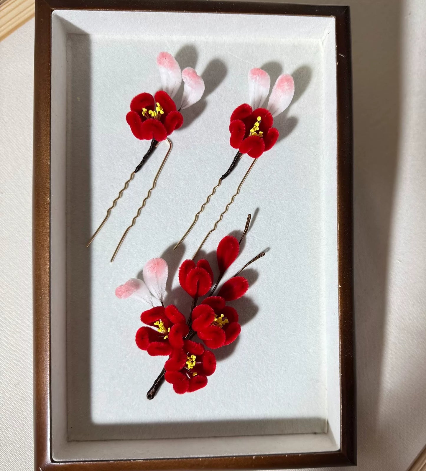 PF281 - Plum Blossom Ronghua Hairpin/Brooch - Wholesale