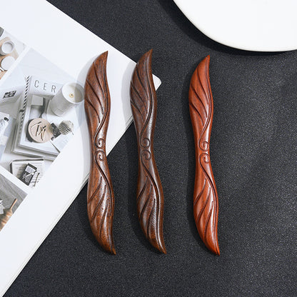 PF185 - 19cm Lacewood Hair Sticks - Wholesale