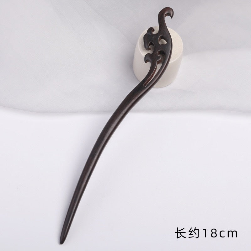 PF084 - 18cm Ebony Hair Sticks - Wholesale