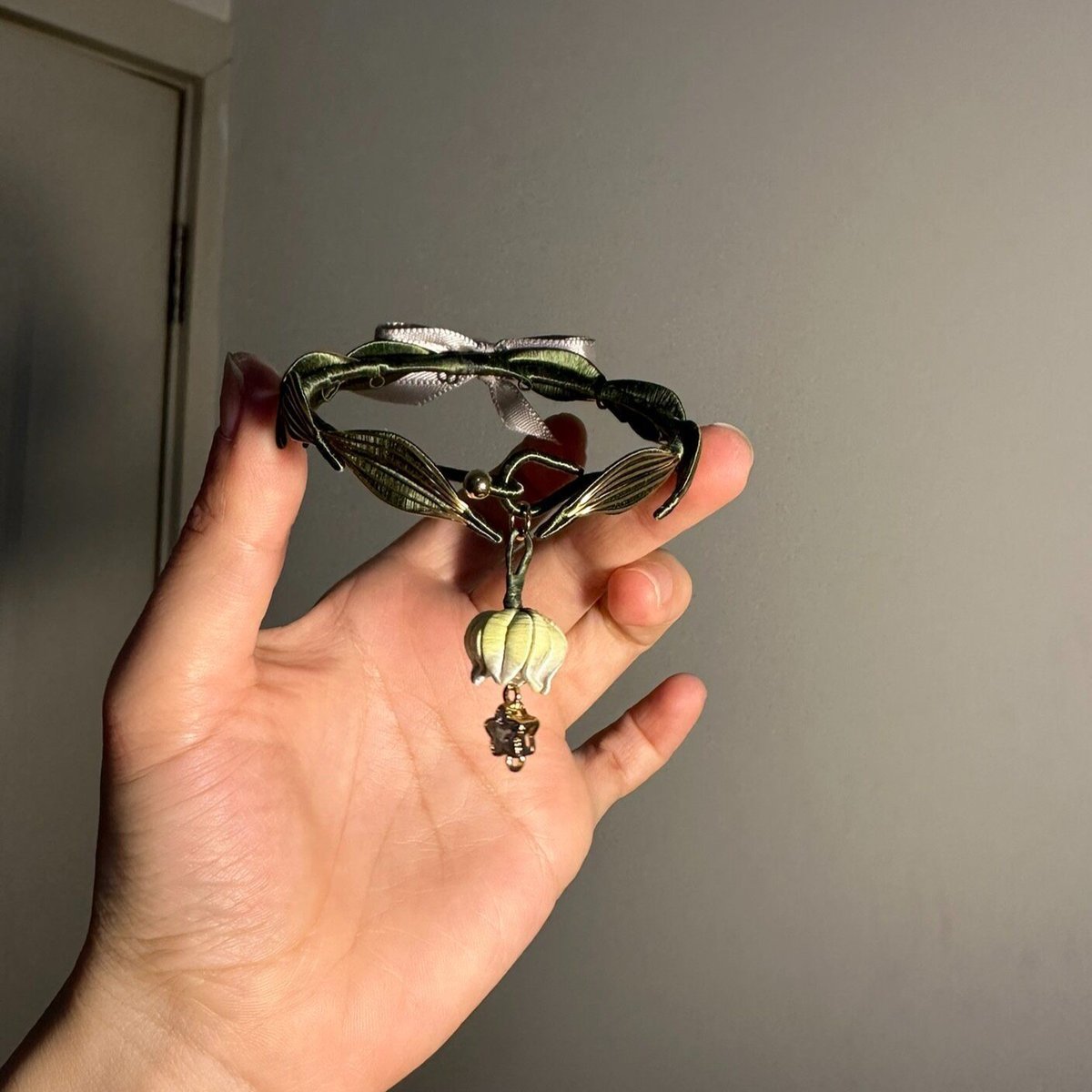 Chanhua Mugnet du Bonheur fait main - Bracelet tissé artisanal délicat