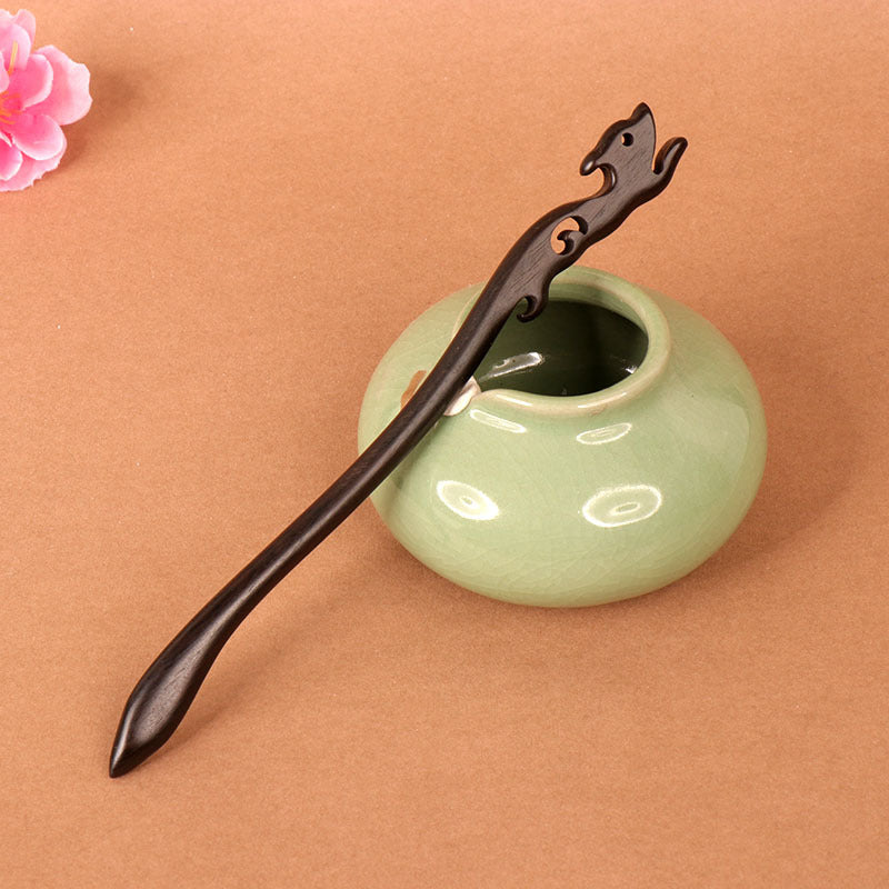 PF094 - 18cm African Blackwood Hair Sticks - Wholesale