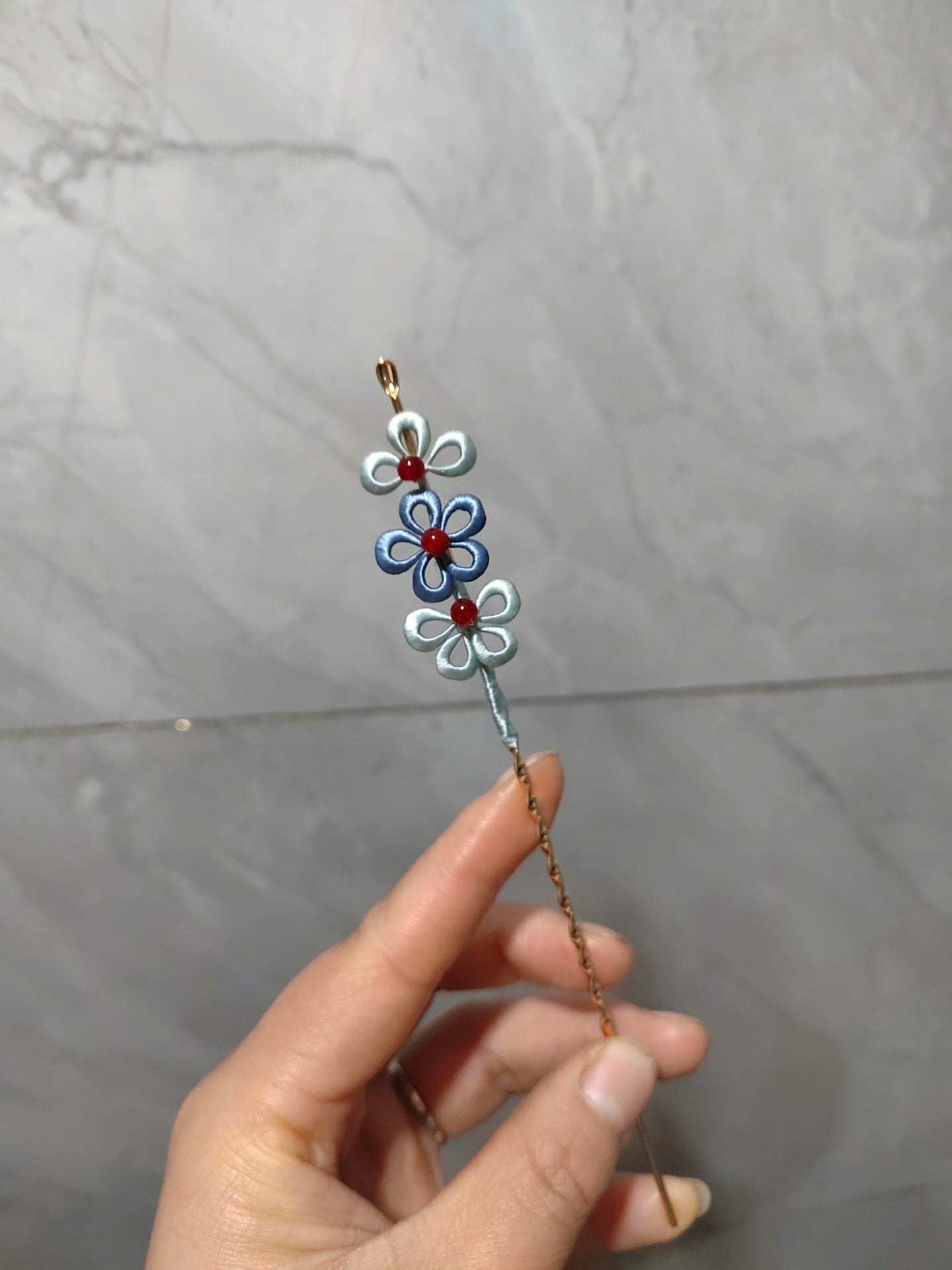 PF223 - Small Flower Chanhua Hairpin - Wholesale