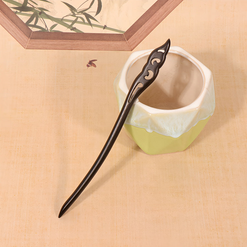 PF118 - 21cm Ebony Hair Sticks - Wholesale