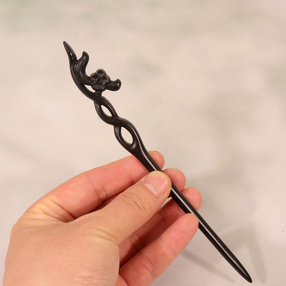 PF102 - 18cm Ebony Hair Sticks - Wholesale