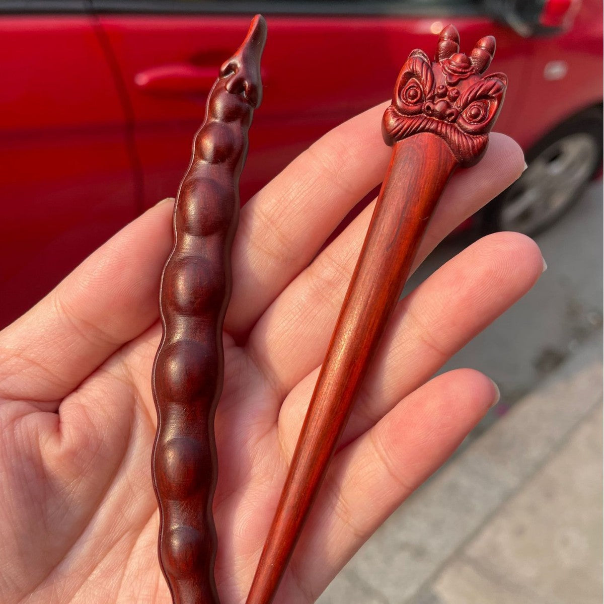 PF144 - Wooden Hair Sticks - Wholesale