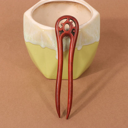 PF124 - 12.5cm Wooden Hair Sticks - Wholesale