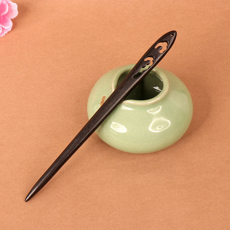 PF094 - 18cm African Blackwood Hair Sticks - Wholesale