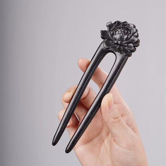 PF143 - Intricate Wooden Hair Sticks - Wholesale