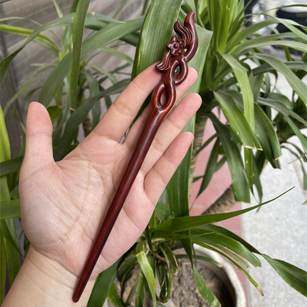 PF140 - 20cm Rosewood Hair Sticks - Wholesale