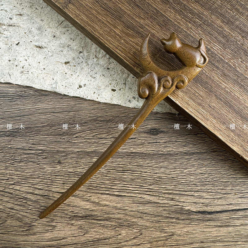 PF194 - Lacewood Hair Sticks - Wholesale