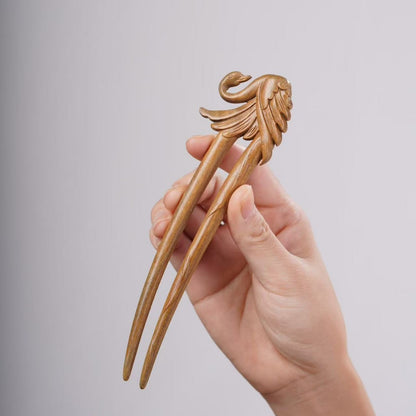 PF143 - Intricate Wooden Hair Sticks - Wholesale