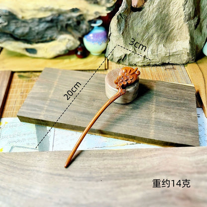 PF195 - Lacewood Hair Sticks - Wholesale