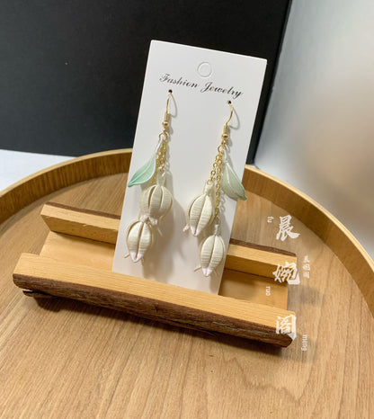 PF045 - Lily of the valley Chanhua Earrings - Wholesale
