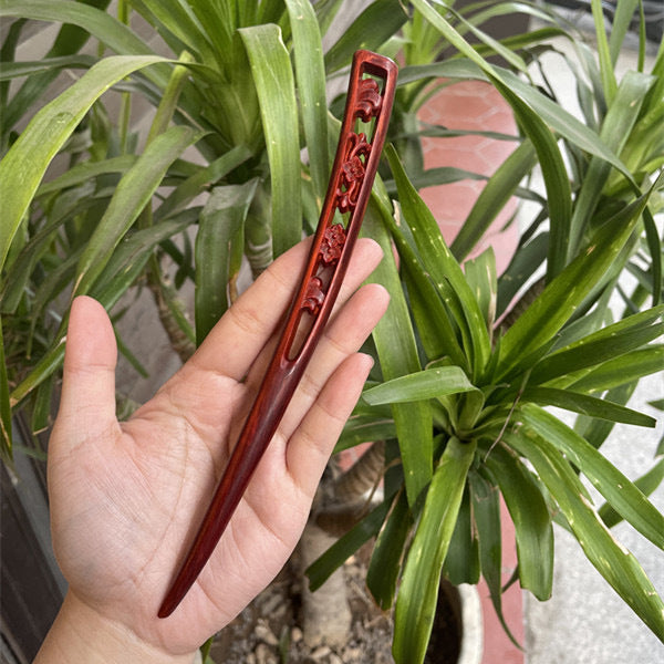 PF140 - 20cm Rosewood Hair Sticks - Wholesale