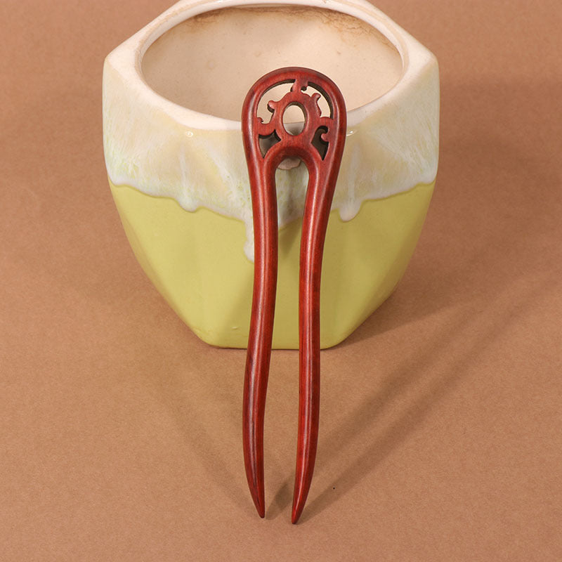 PF124 - 12.5cm Wooden Hair Sticks - Wholesale