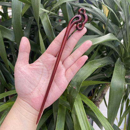 PF140 - 20cm Rosewood Hair Sticks - Wholesale