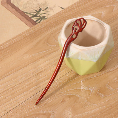 PF109 - 18cm Rosewood Hair Sticks - Wholesale
