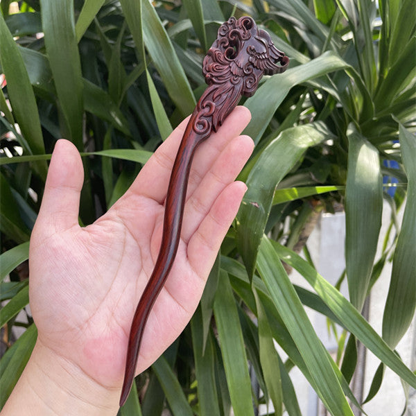 PF140 - 20cm Rosewood Hair Sticks - Wholesale