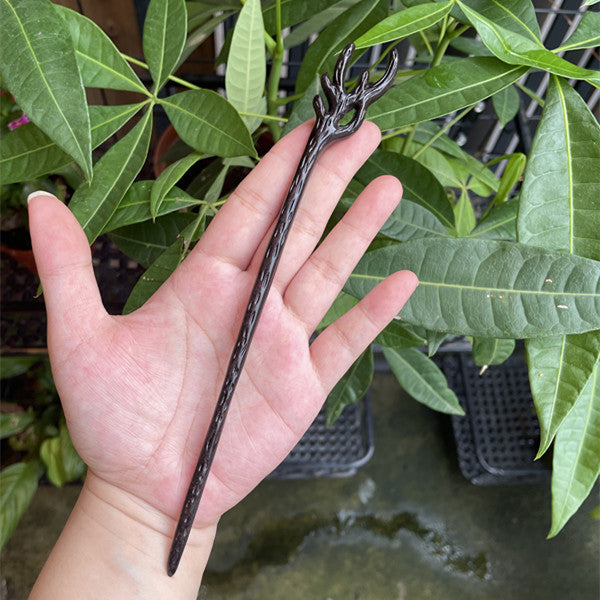 PF142 - 20cm African Blackwood Hair Sticks - Wholesale