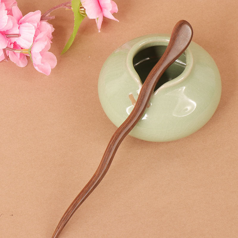 PF078 - 18cm Big-Leaf Rosewood Hair Sticks - Wholesale