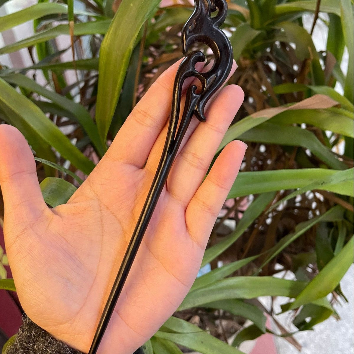 PF141 - 18cm African Blackwood Hair Sticks - Wholesale