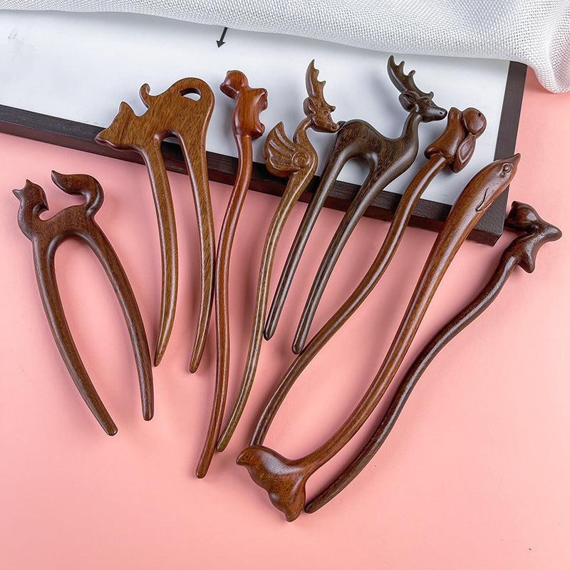 PF193 - Lacewood Hair Sticks - Wholesale