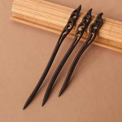 PF091 - Ebony Tongxin Hair Sticks - Wholesale