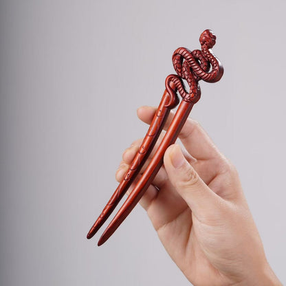 PF143 - Intricate Wooden Hair Sticks - Wholesale