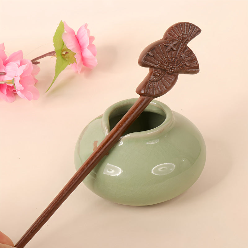 PF100 - 18cm Lacewood Hair Sticks - Wholesale