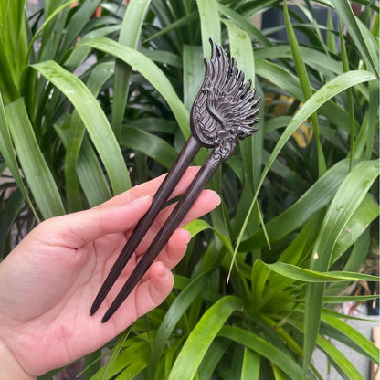PF143 - Intricate Wooden Hair Sticks - Wholesale