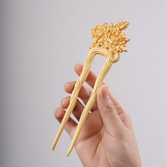 PF151 - Boxwood Hair Sticks - Wholesale