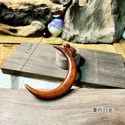 PF173 - 19cm Lacewood Hair Sticks - Wholesale