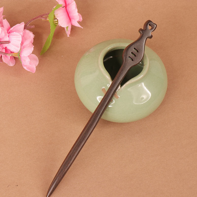 PF078 - 18cm Big-Leaf Rosewood Hair Sticks - Wholesale