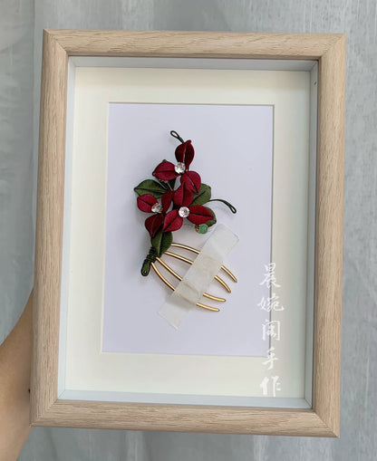PF036 - Bougainvillea Chanhua Hair Comb - Wholesale