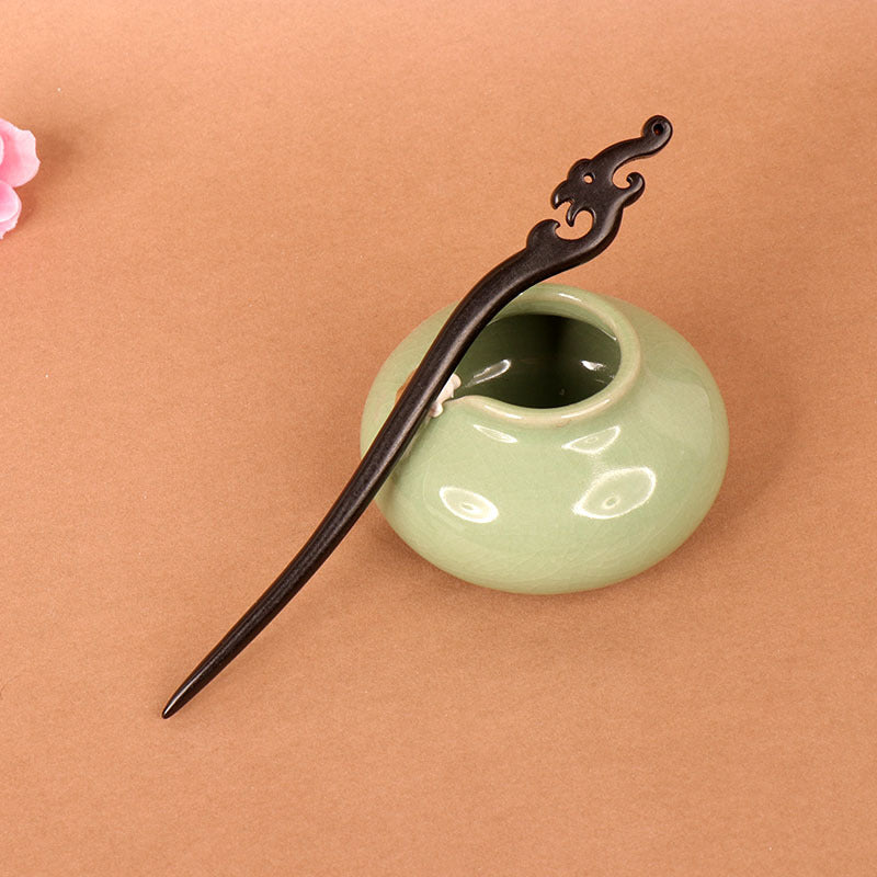 PF094 - 18cm African Blackwood Hair Sticks - Wholesale