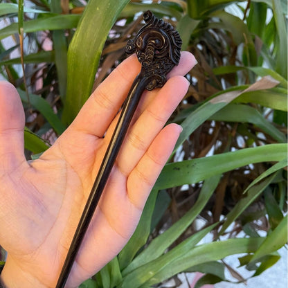 PF141 - 18cm African Blackwood Hair Sticks - Wholesale