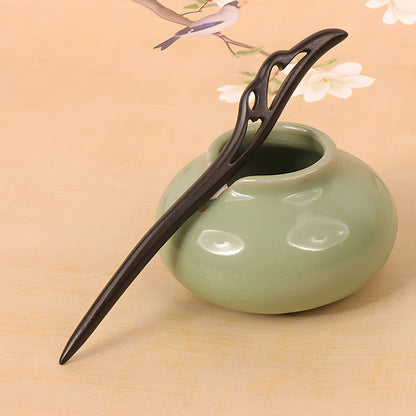 PF082 - 15cm Ebony Hair Sticks - Wholesale