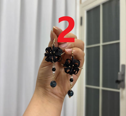 PF227 - Spider Lily Chanhua Earrings - Wholesale