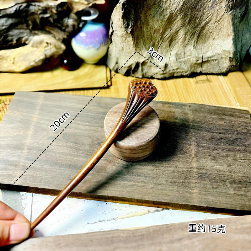 PF173 - 19cm Lacewood Hair Sticks - Wholesale