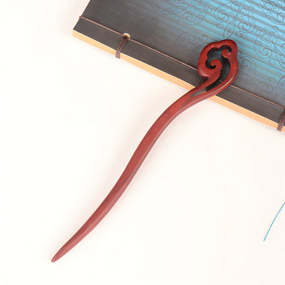 PF086 - 18cm African Padauk Hair Sticks - Wholesale