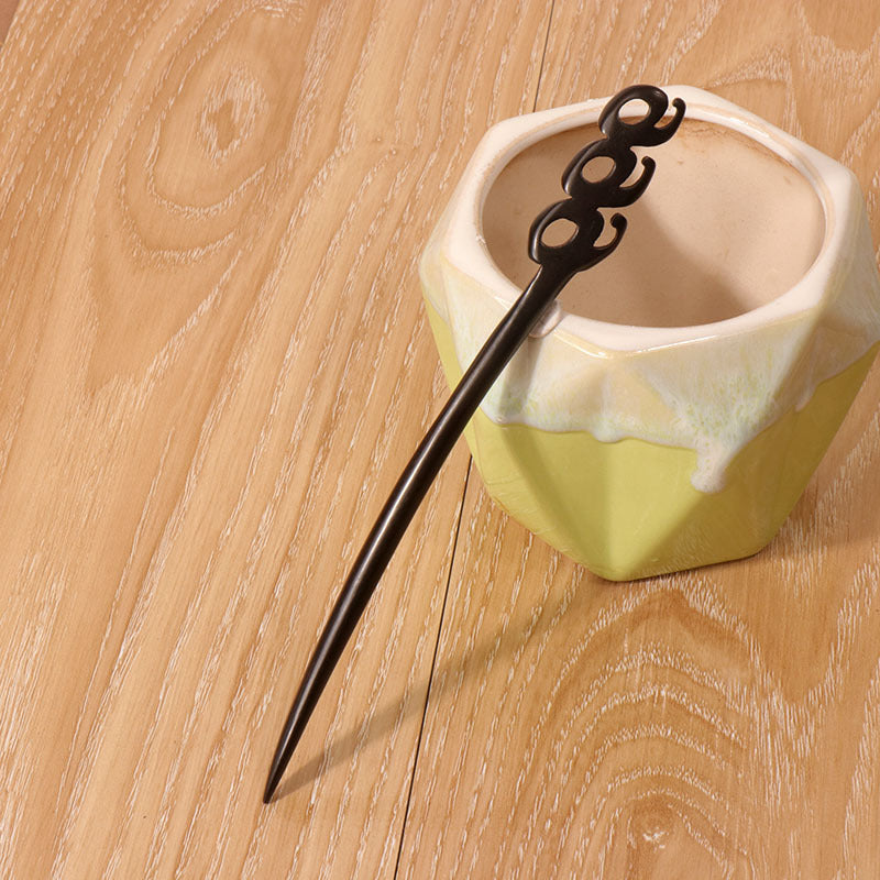 PF092 - 18cm African Blackwood Hair Sticks - Wholesale