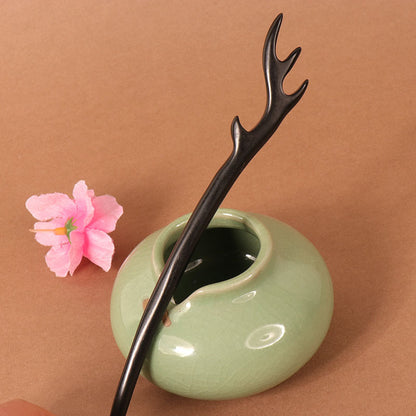 PF084 - 18cm Ebony Hair Sticks - Wholesale