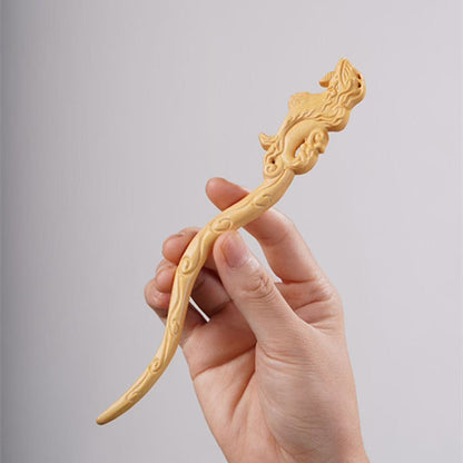 PF143 - Intricate Wooden Hair Sticks - Wholesale