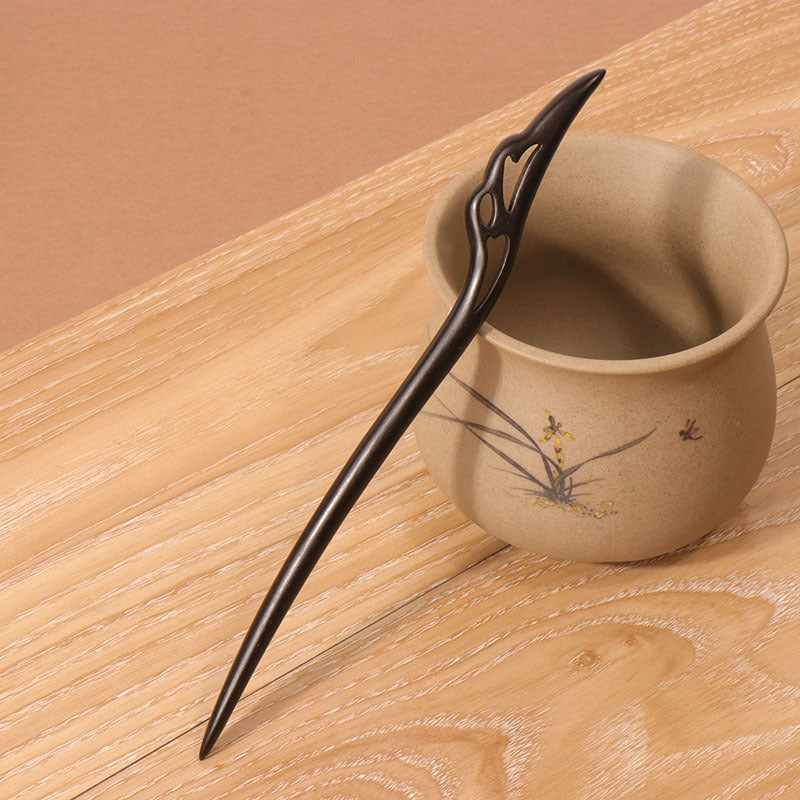 PF106 - 21cm African Blackwood Hair Sticks - Wholesale