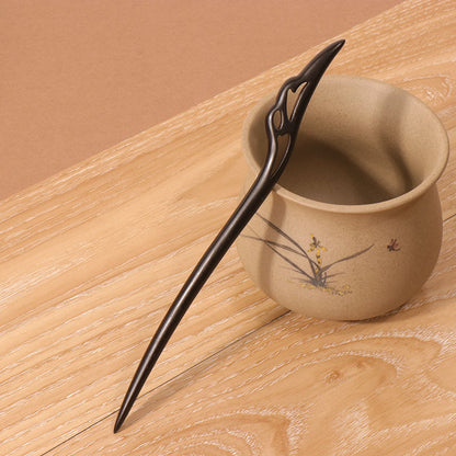 PF106 - 21cm African Blackwood Hair Sticks - Wholesale
