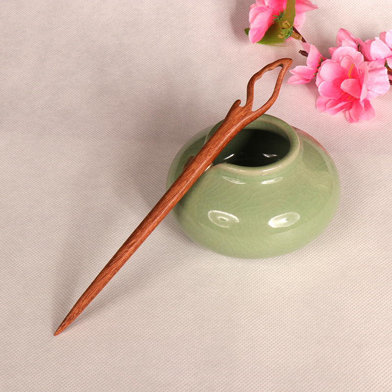 PF075 - 18cm Rosewood Hair Sticks - Wholesale